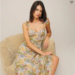 Like New Reformation Nadira Dress in Countryside Size 6